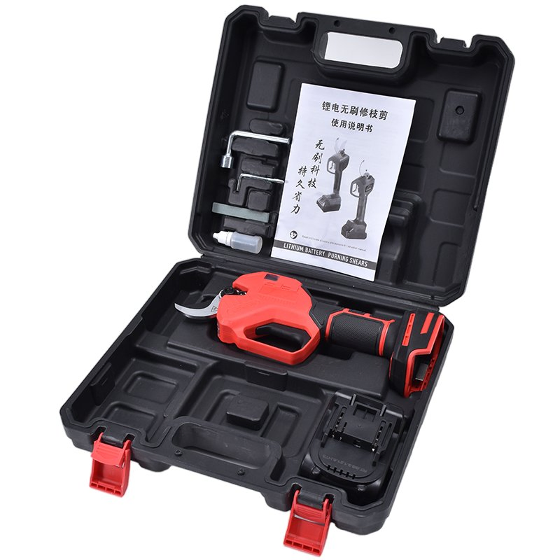 Аккумуляторный секатор Hanqi 21V, 30 мм, для веток