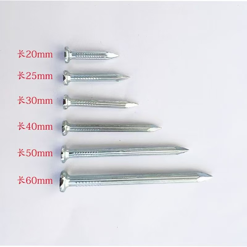 Factory Sale High Strength Galvanized Round Cap Cement Sheet Nails