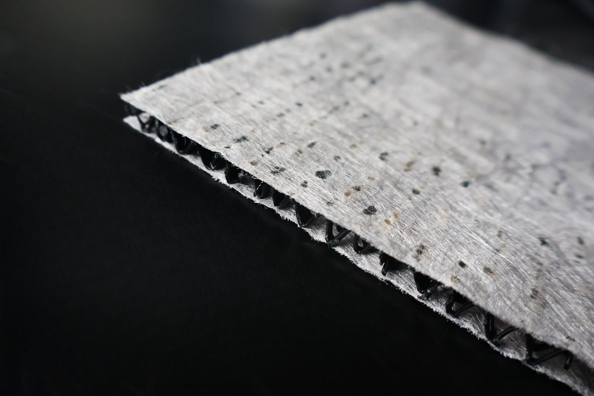 3D Plastic Drainage Geocomposite Geonet with Long Fiber Geotextile