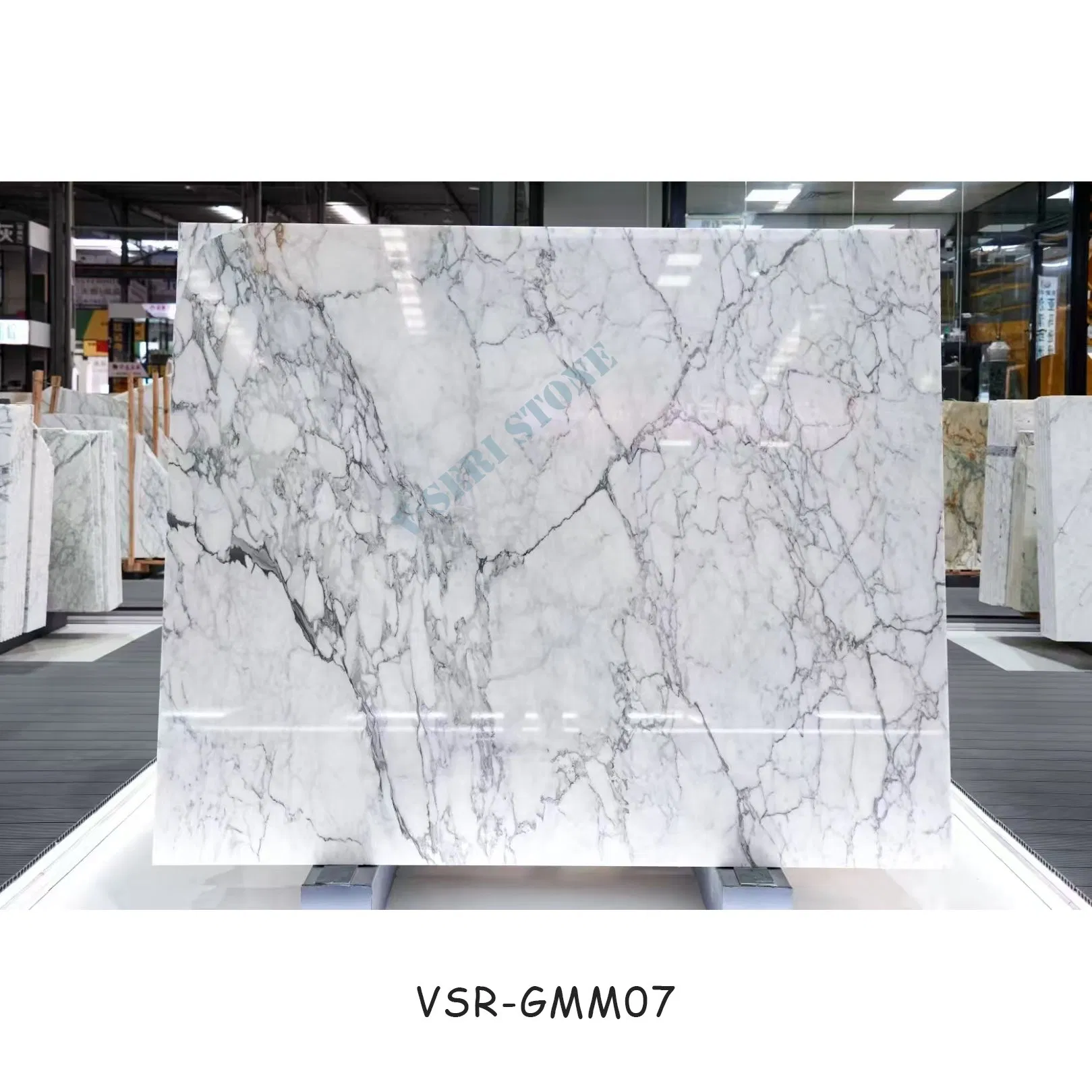 Beautiful Grain White Marble Tiles Slabs for Wall Flooring Marble Tiles