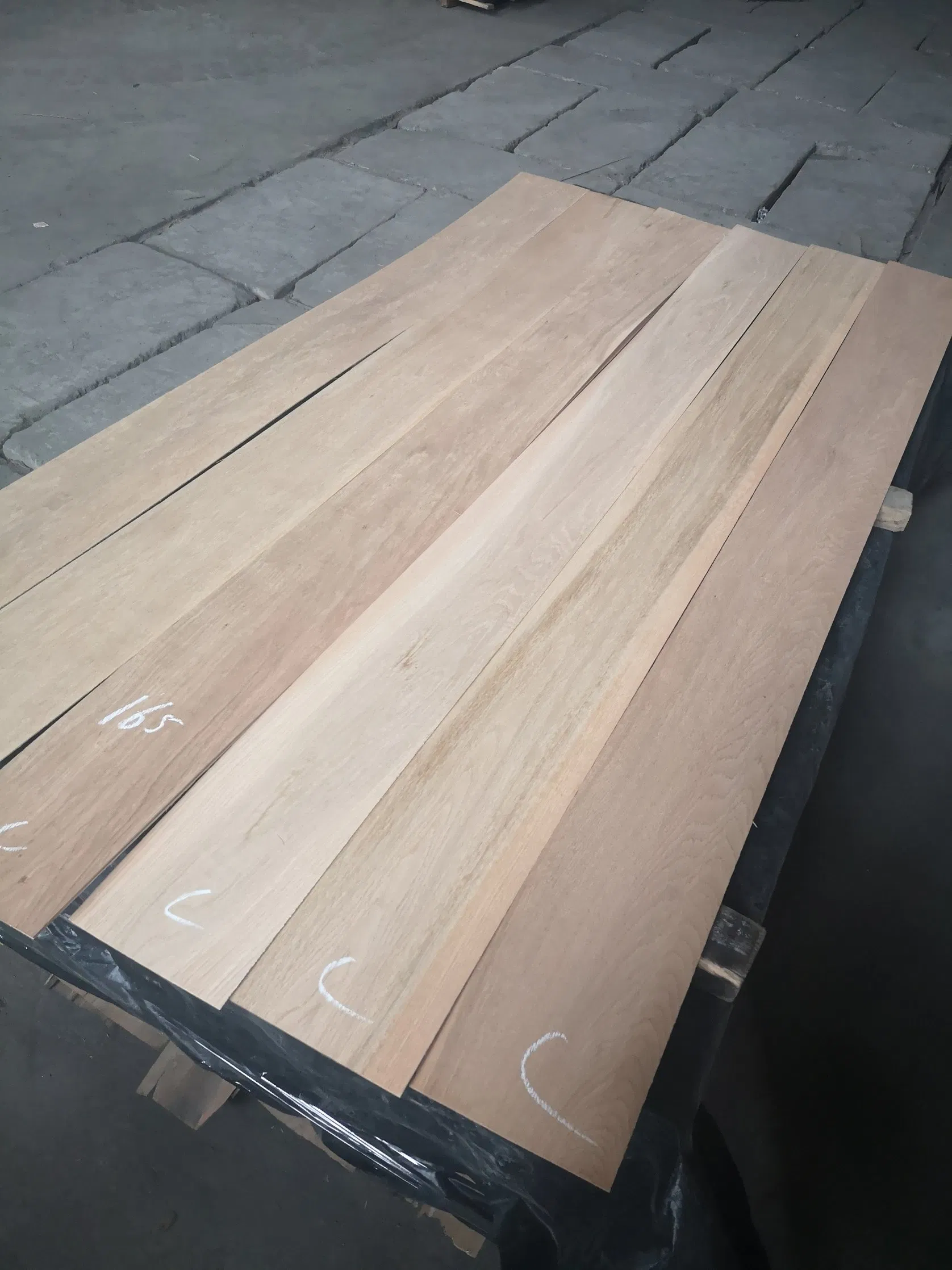 6.0mm Teak Oak Walnut Toplayer Flooring Lamella / Veneer for Engineered Floor