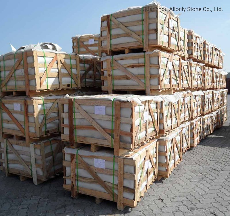 Wholesale G684 Black Basalt Mesh Back Pavers Cobblestone for Driveway