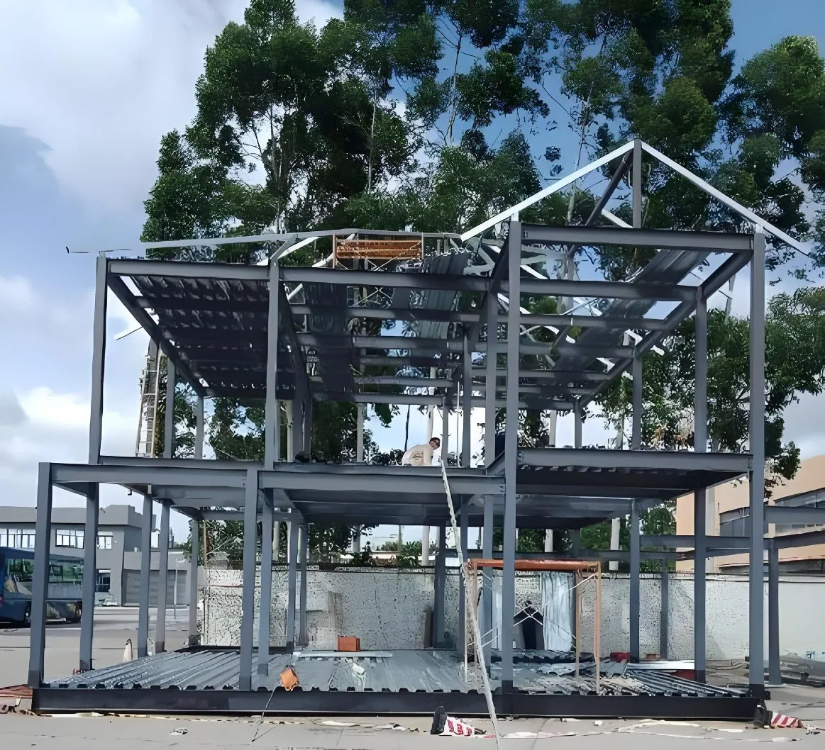 Modern Customized Prefab Light Gauge Steel Modular Housing Apartment