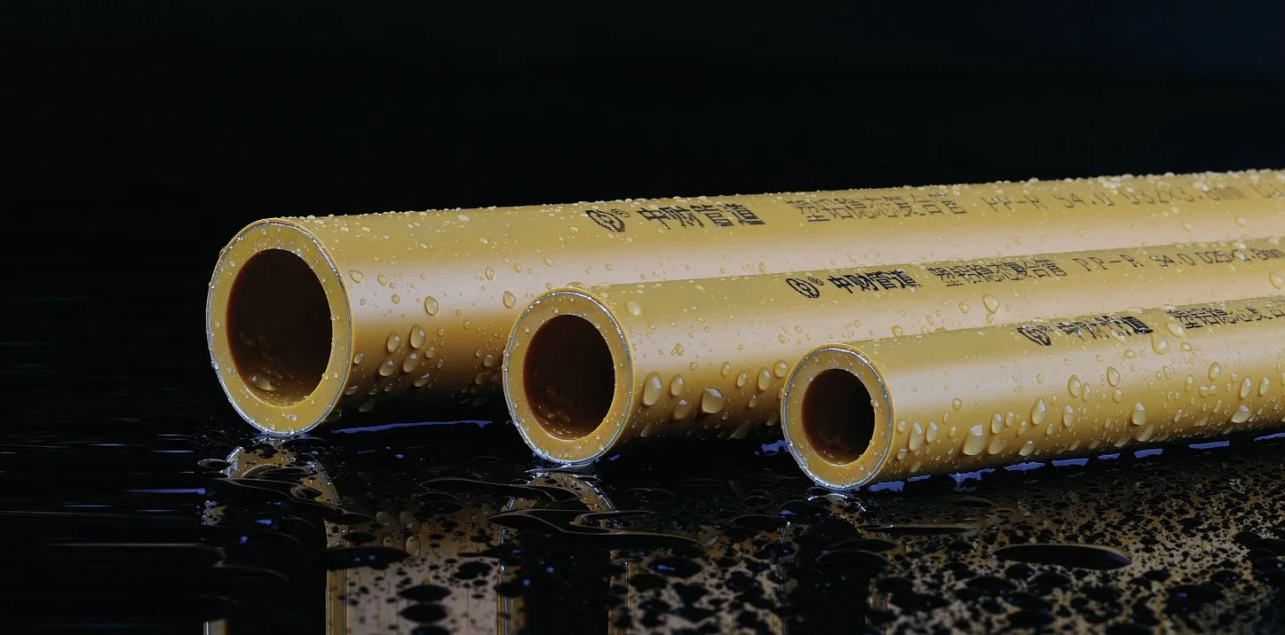 Zhongcai PPR Plastic PVC Pipe Heat-Resistant Eco-Friendly & Durable for Plumbing & HVAC Systems