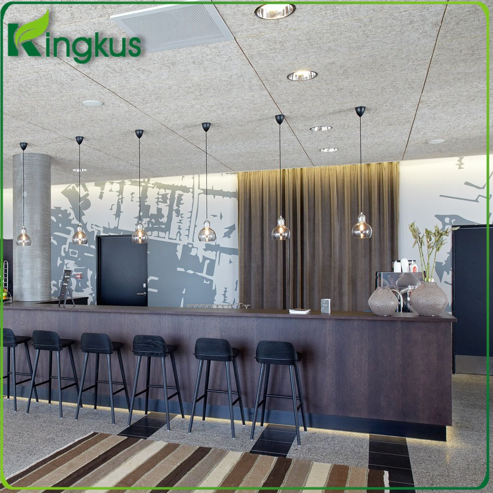 Fire Resistance Moisture Proof Wood Wool Acoustic Panel