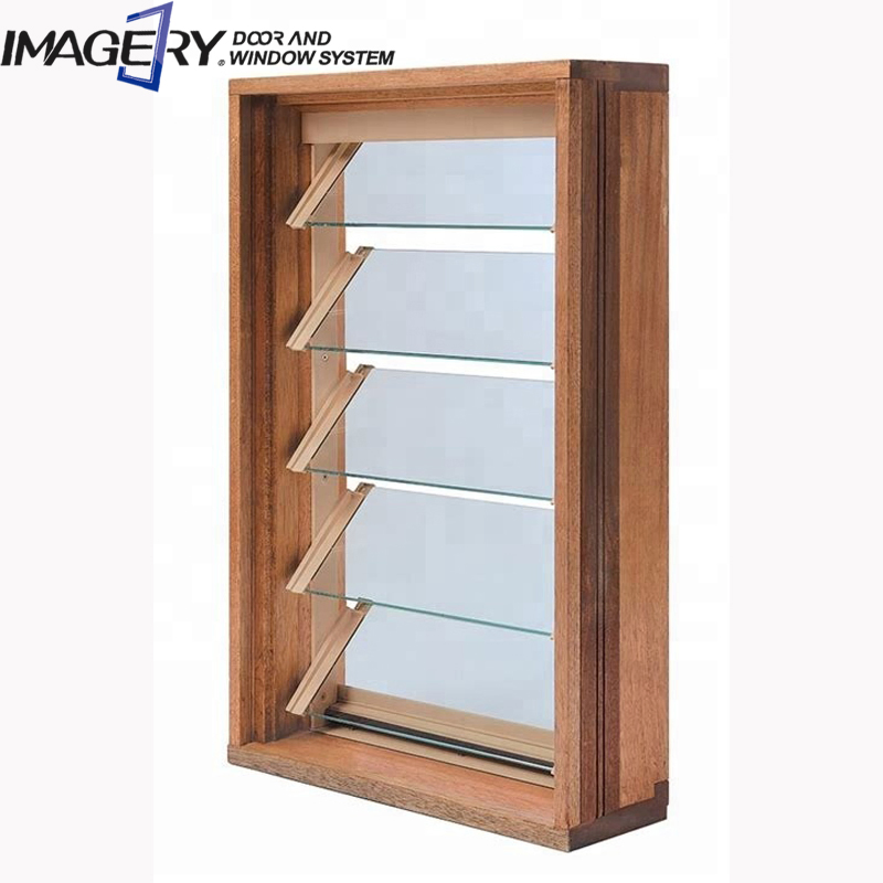 Jalousie Window Aluminum Louver Frames Modern Window Jealousy Frame with Fly Screen