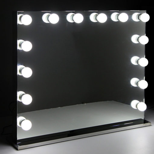 Ortonbath1 Rectangular Table Top Hollywood Make up Smart Bathroom Backlit Anti Fog Vanity LED Light Mirror Wall Mirror Bath LED Mirror