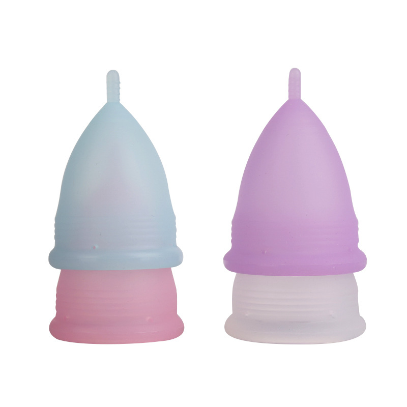 Eco-Friendly Sterilizer Personalizada OEM Reusable Period Cup Copa Mestruall 100% Medical Silicone Menstrual Cup