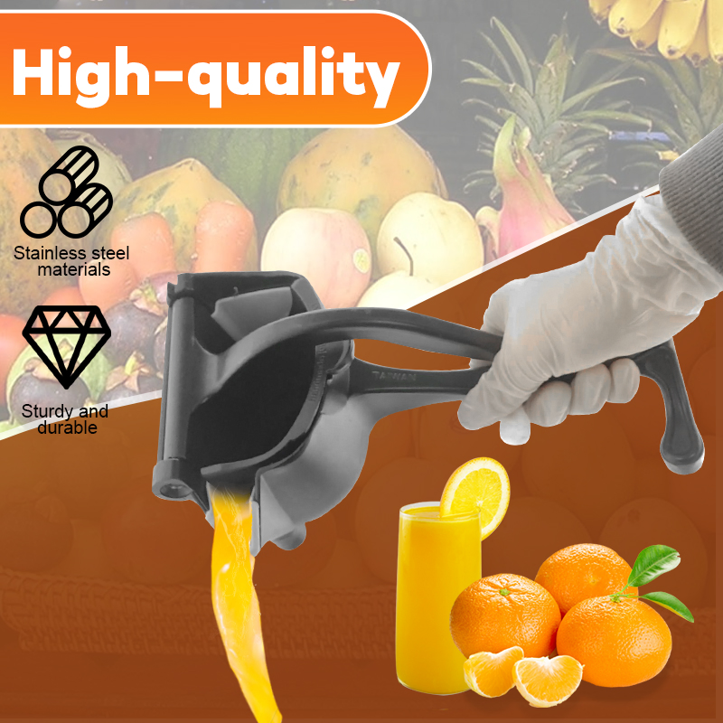 Daosheng China Low Price Household Aluminum Alloy Manual Easy to Clean Lemon Juicer Fruit Squeezer Vegetable Juicer