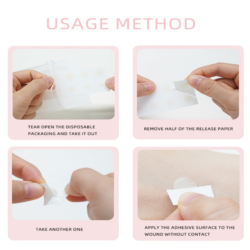 Manufacturers Wholesale Private Label Face Care Consumables Acne Patches Hydrocolloid Multi-Pattern Acne Patches Custom Acne Pimple Patches