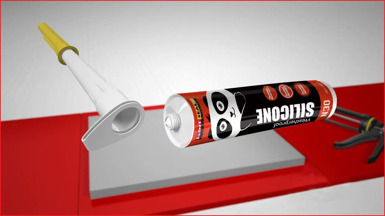 300ml 600ml Sausage Neutral Silicone Sealant High Quqlity No Stain 995 Adhesive Free Sample