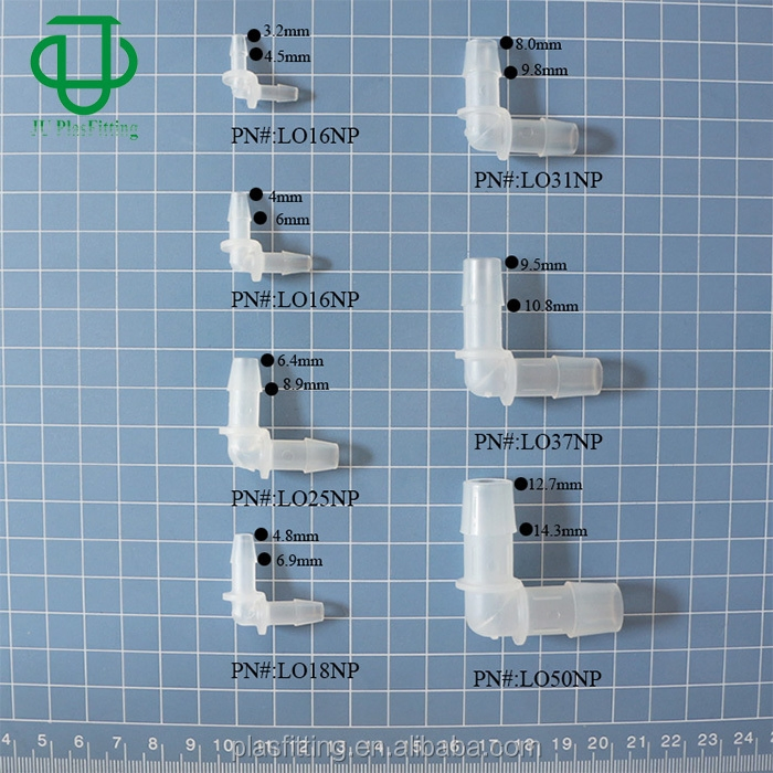 Factory Direct Straight Tube to Tube Connector Plastic Barbed Fitting