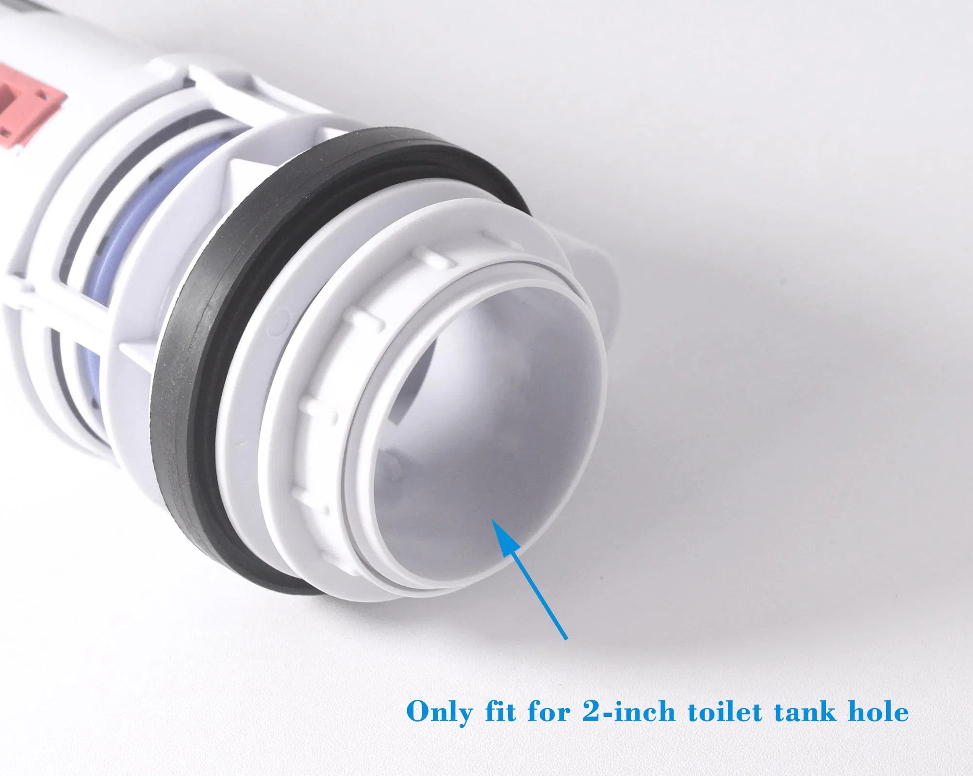 High-Quality Plastic Flush Valve with Reliable Push Button Mechanism