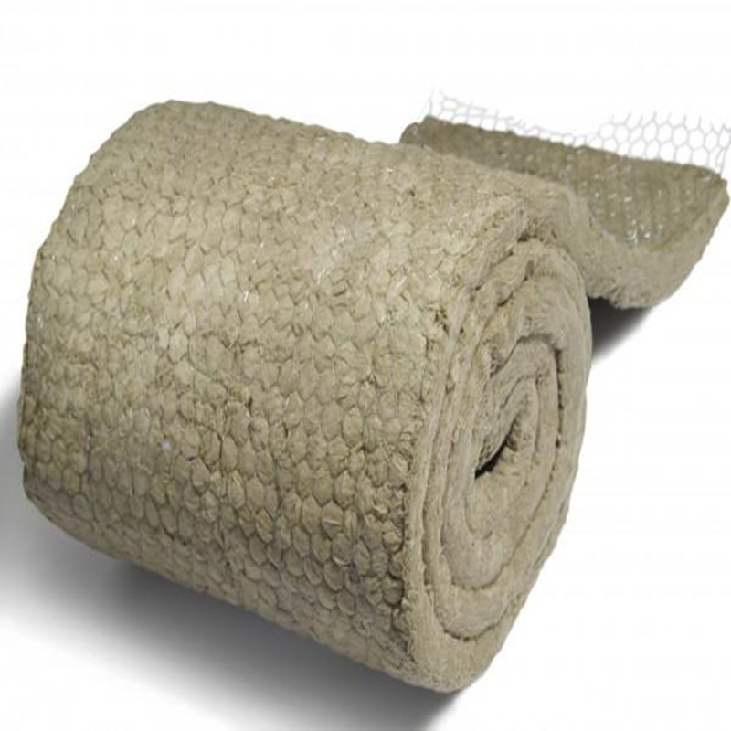 Rock Wool Blanket with Wire Mesh Used for Industry and Construction Thermal Material