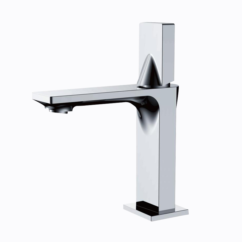 Bathroom Single Handle Chrome Hot Cold Water Wash Hand Basin Mixer Tap Hand Washing Tap