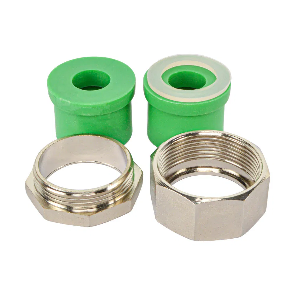 PPR Pipe Connection Brass Double Union Plastic Pipe Fittings