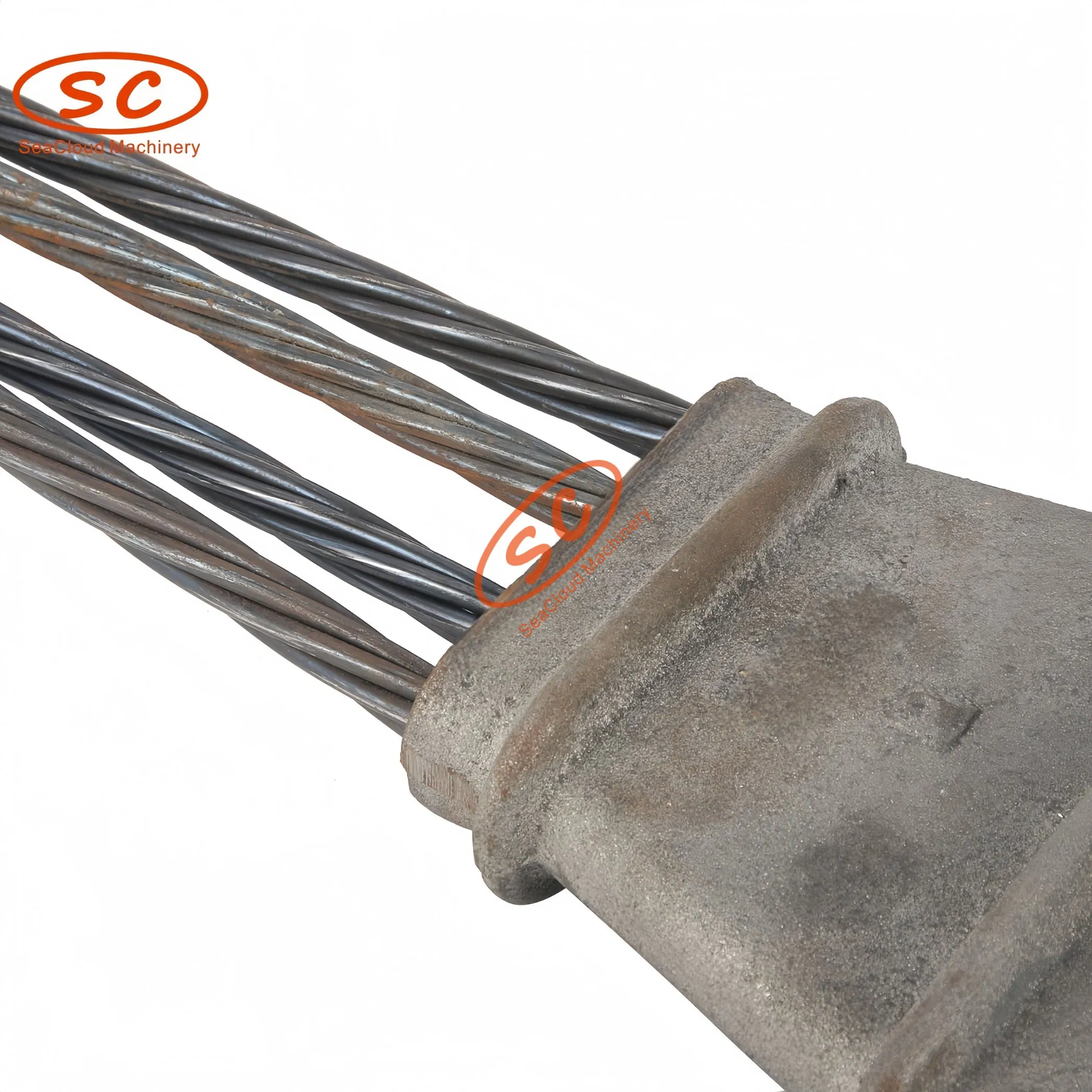 Strong Heavy Duty Stainless Concrete Round Anchorage for Outdoor Projects