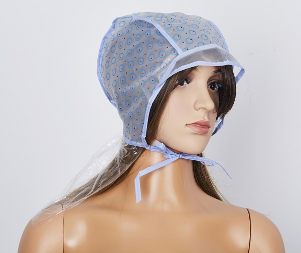 Одноразовая розовая шапочка для мелирования