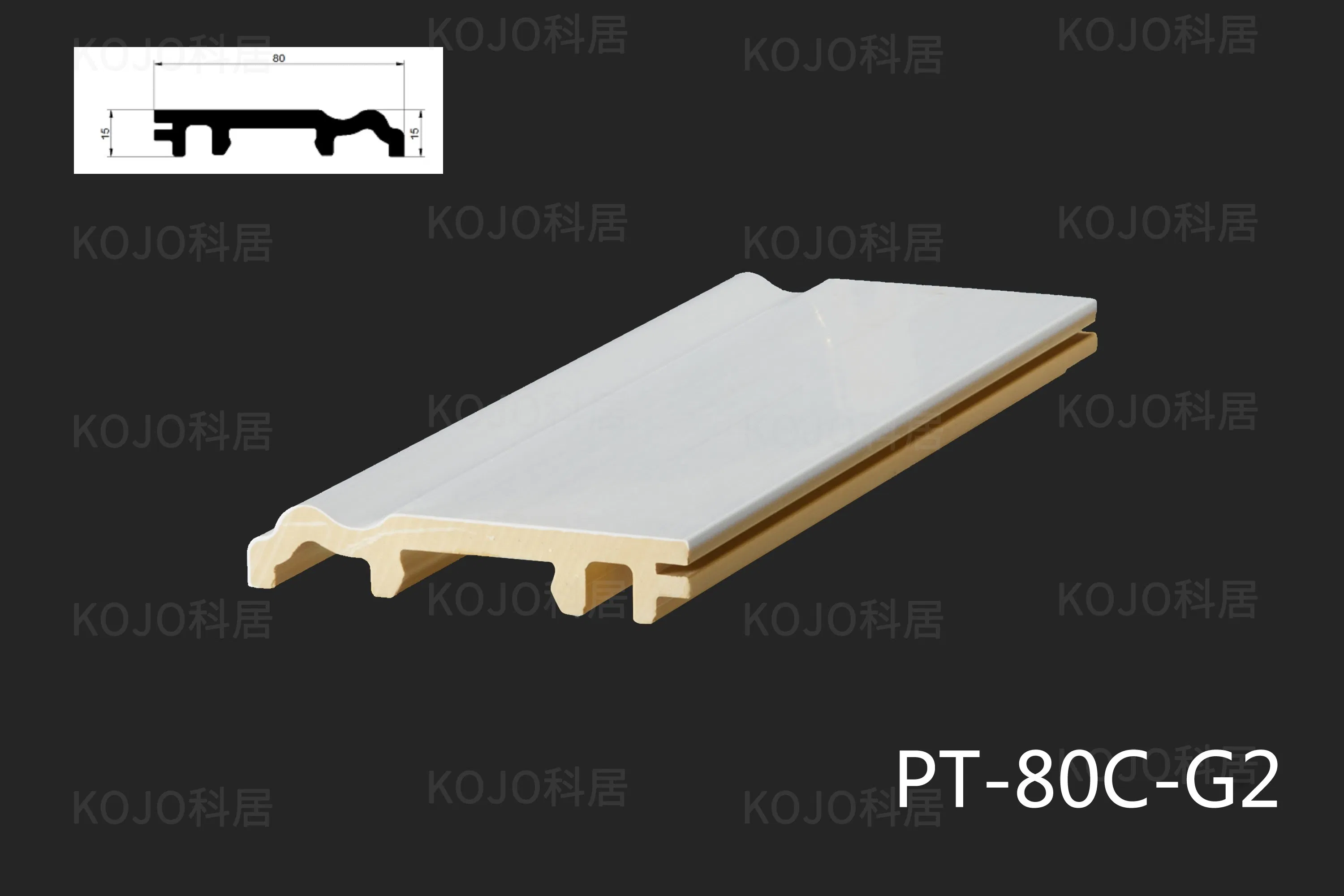 Premium Flame-Retardant WPC Skirting for Ultimate Waterproof Protection