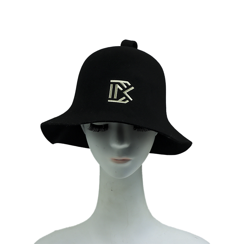 Anti Heat Wool Felt Sauna Hat Cap for Bath and SPA Use