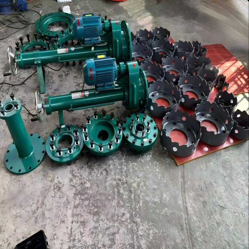 Factory Price Electric Pipeline Drill Hot Tapping Machine Set