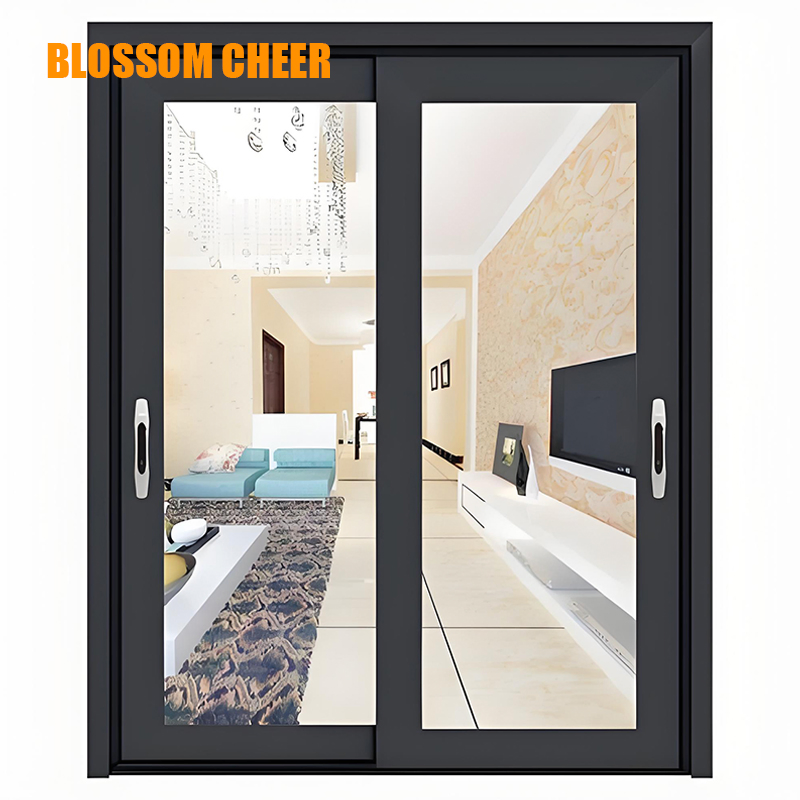 Premium Aluminum Framed Glass Soundproof Sliding Patio Door
