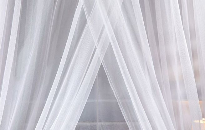 Luxury Conical Mosquito Net Adults Double Size Folded Polyester Mesh Bed Canopy Home Travel Camping Outdoor Use Summer Season