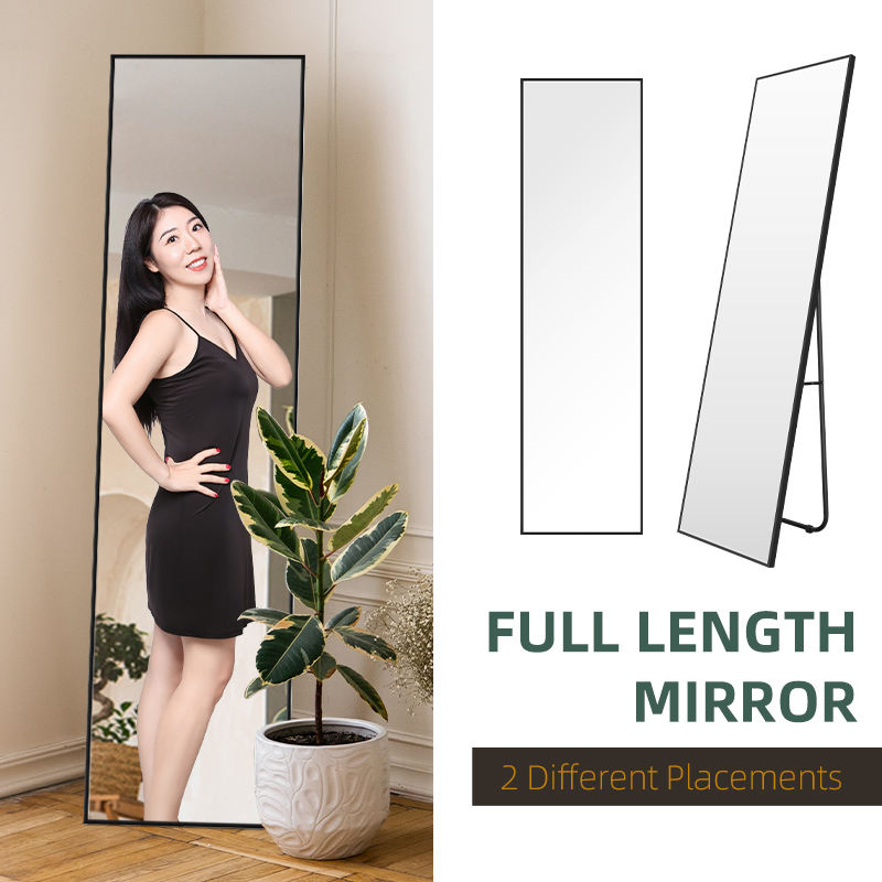 Full-Length Standing Mirrors Customize Size Logo