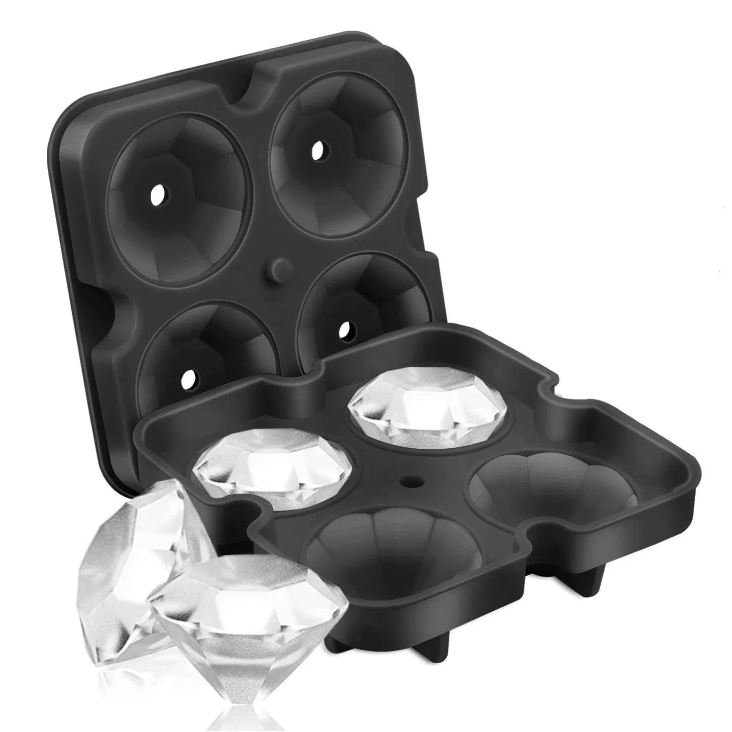 3D Skull Super Flexible High Grade Silicone Ice Mold Tray