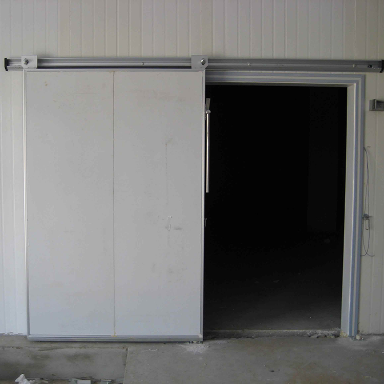 Automatic or Manual Industrial Thermal Insulated PU Sandwich Panel Cold Room Storage Sliding Door for Chiller Warehouse