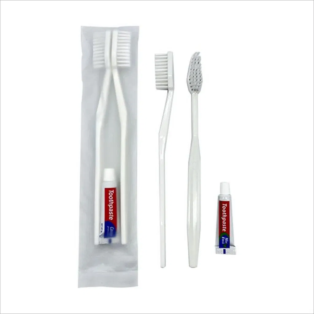 Wholesale Cheap Disposable Dental Kit Travel Hotel Toothbrush and Toothpaste