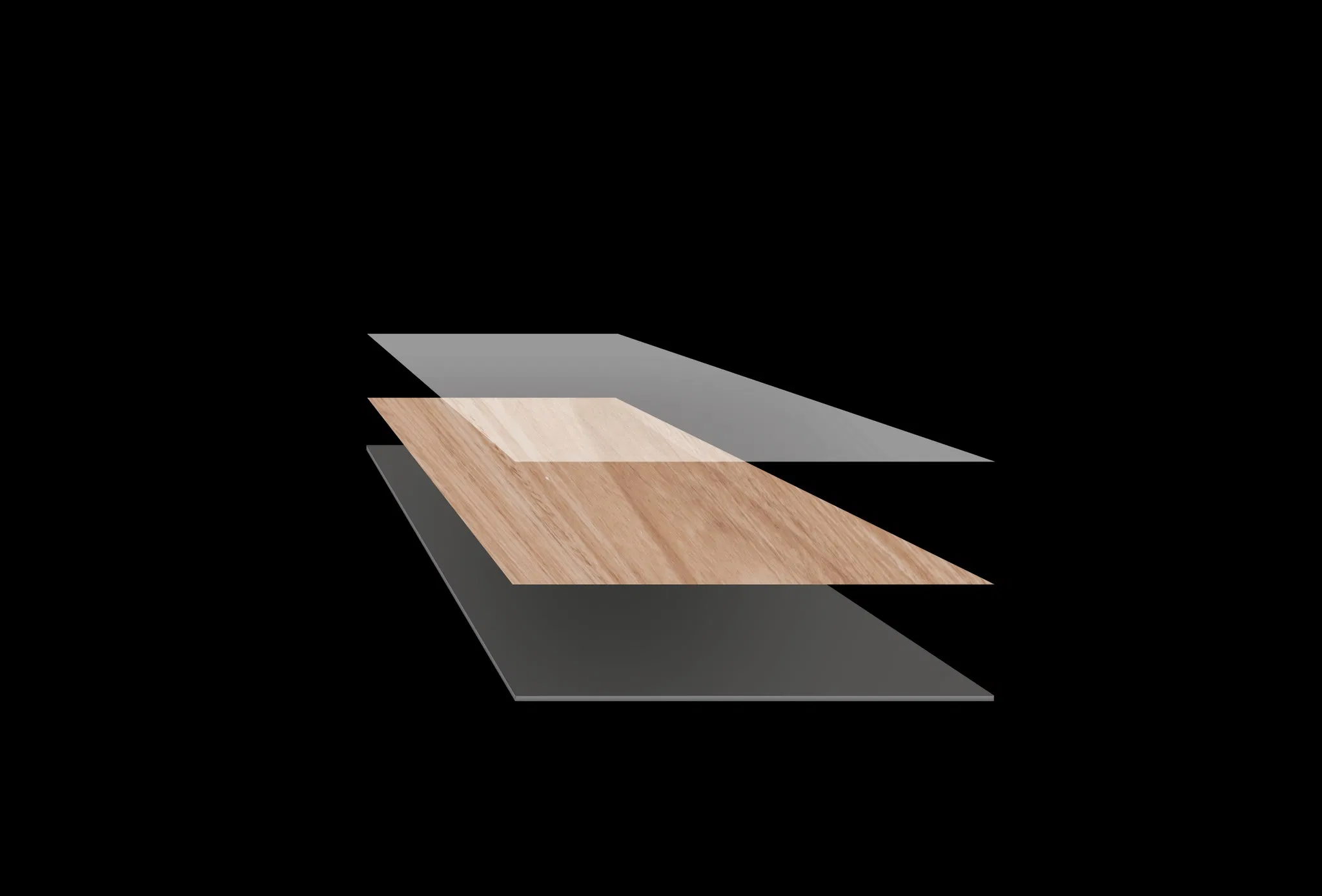 3mm Wear Layer & Wood Decor Arctic Grey Vinyl Flooring