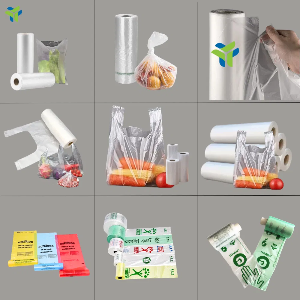 Sustainable Seafood Packaging Bags with Unique Knot Design