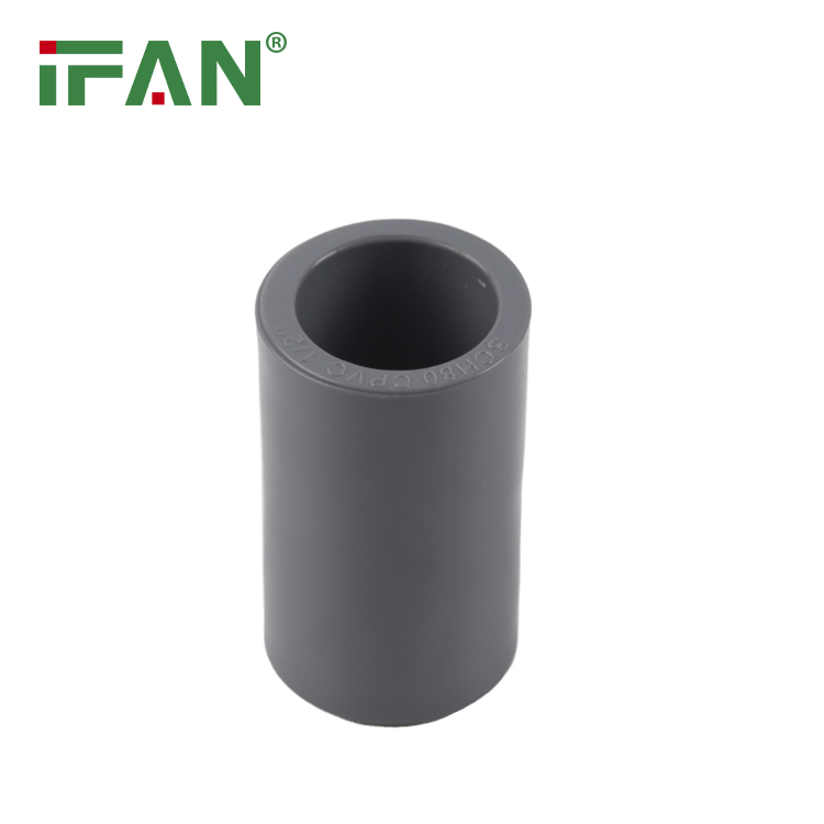 Ifan OEM ODM 1/2"-4" Grey Equal Coupling Pn16 CPVC Sch80 Fitting