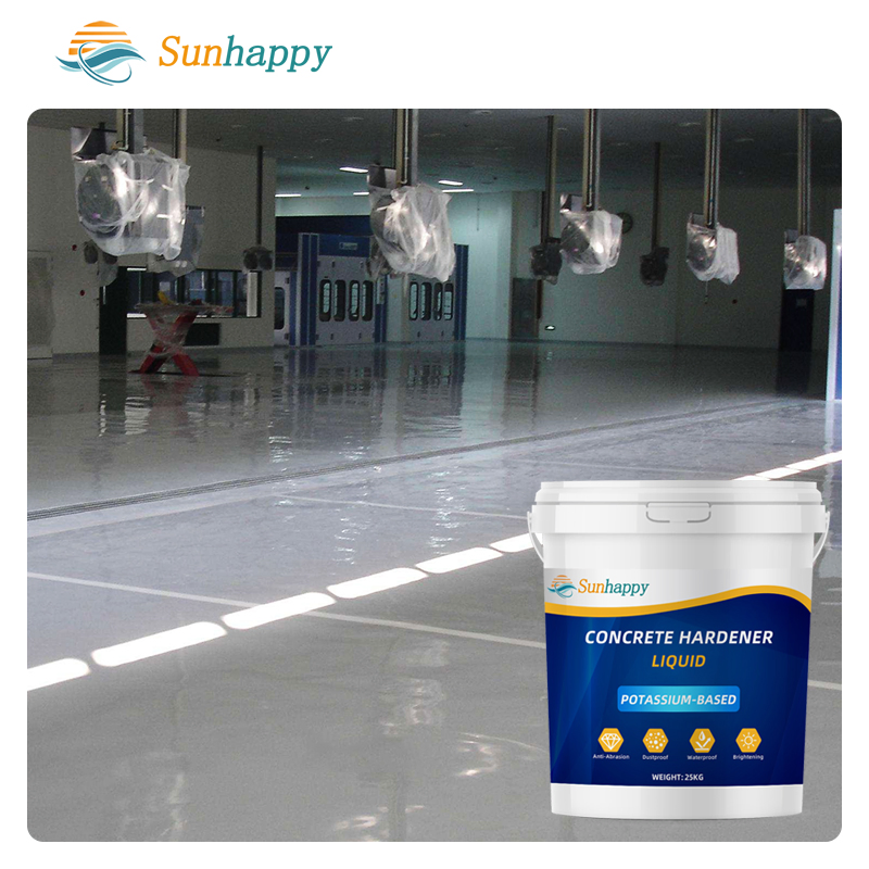 Solvent-Free Terrazzo Cement Curing Agent Densifier Paint Odorless Dust-Proof Liquid Concrete Floor Hardener