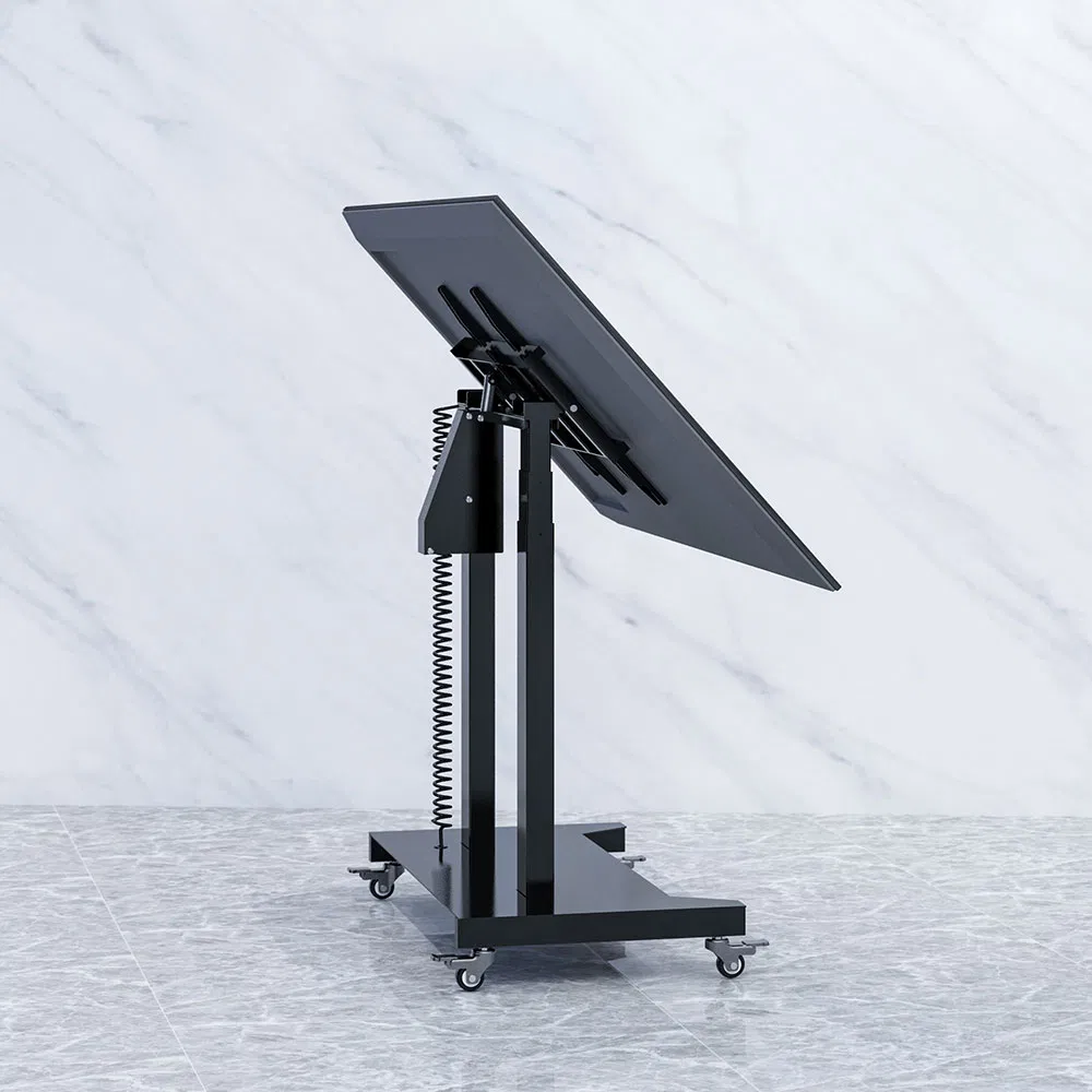 90 Rotation Electric Lift Mobile Cart for 1000n Loading Capacity