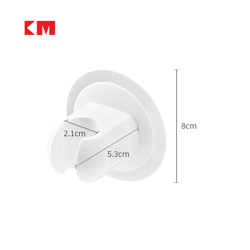 Km1193 Bathroom Shower Head Holder Wall Mounted Handheld Bracket Accessory