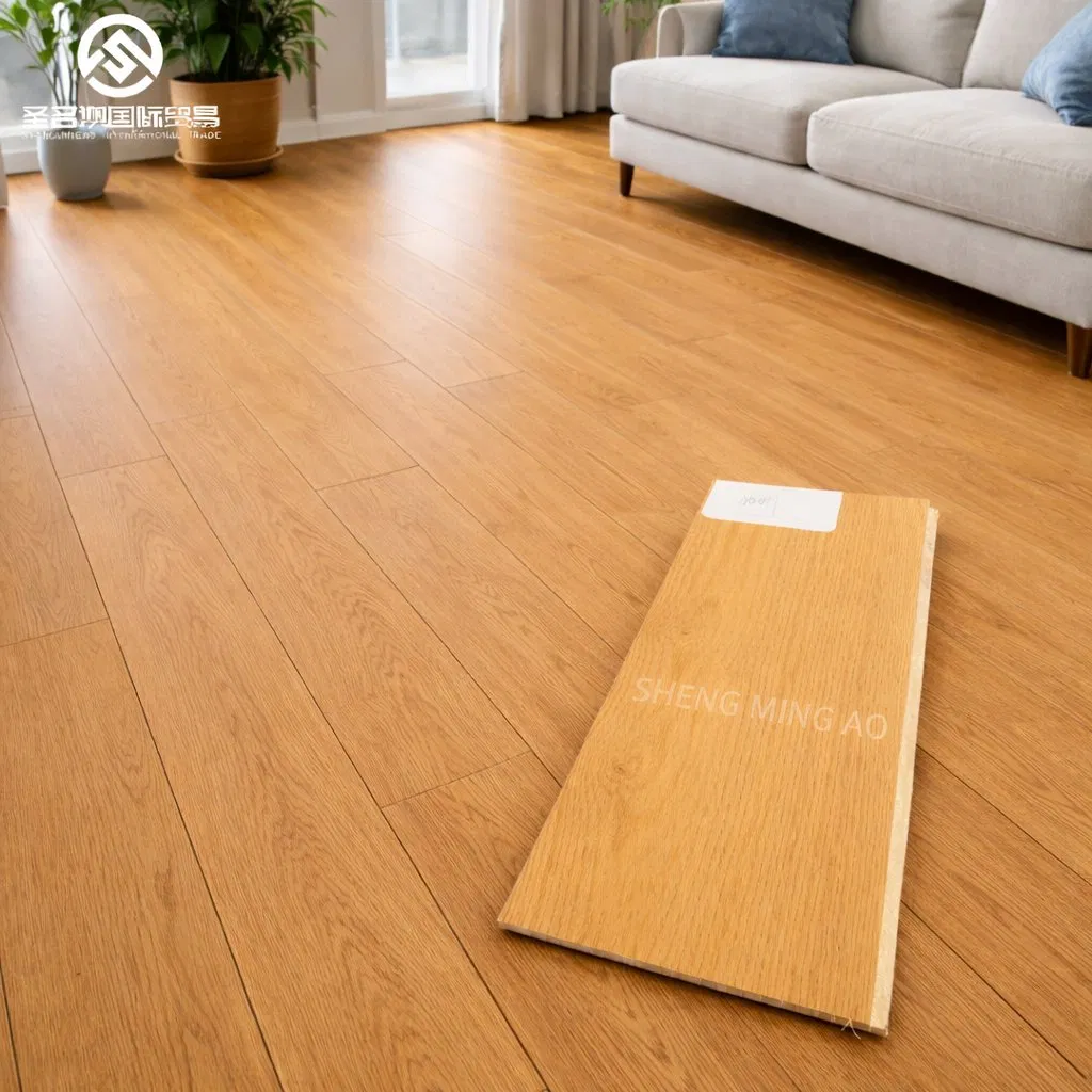 Engineered Wood Flooring Durable Oak Structure Wooden Floor for Shopping Mall and Commercial Interior Applications