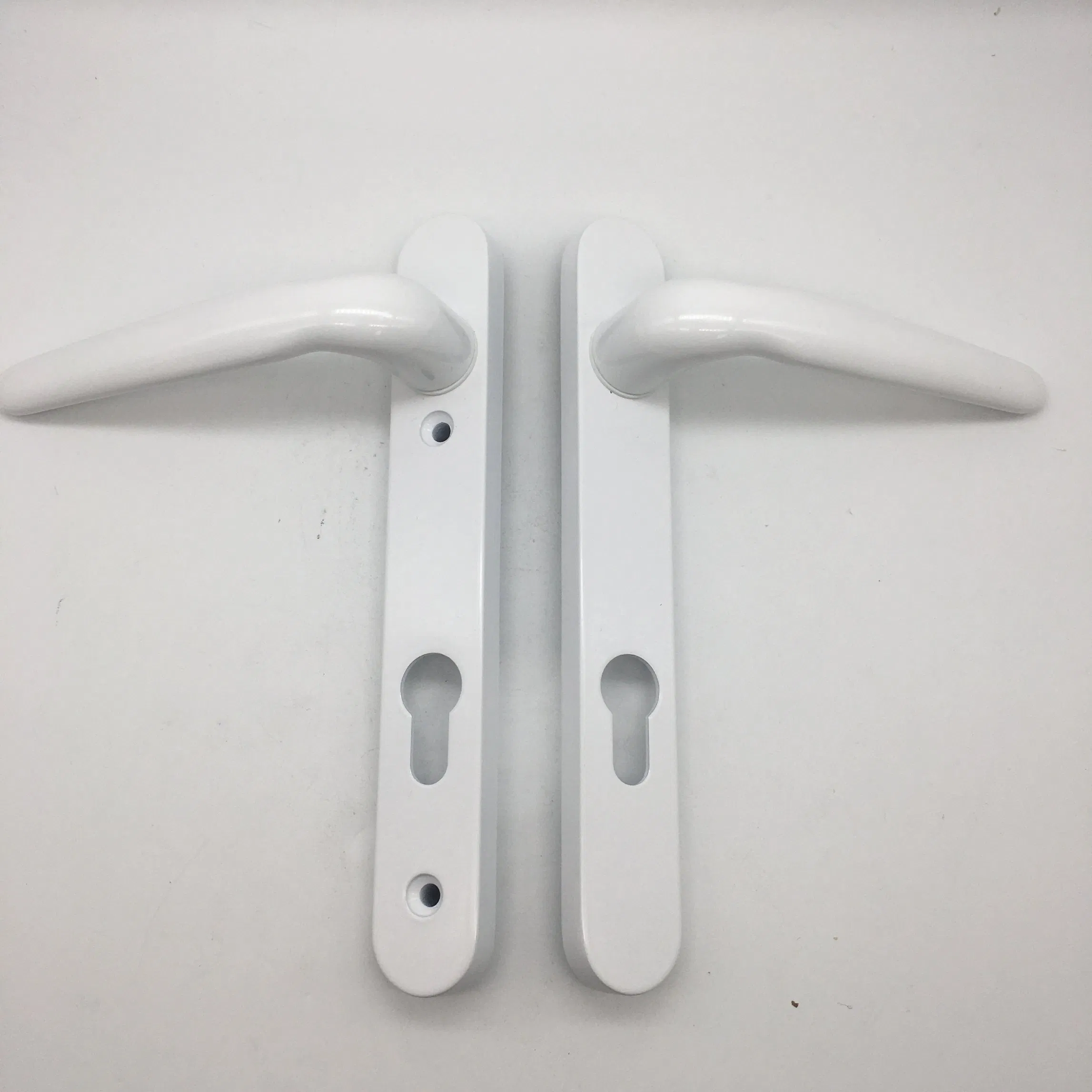 Plastic Steel Door Opening Transmission Handle Lockable Casement Door and Window Hardware Accessories European Style PVC Door Handle