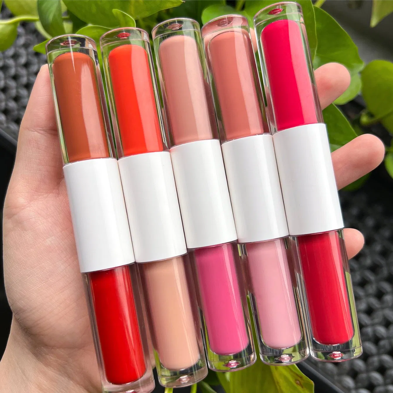 OEM Double Head Matte&Glossy Lipgloss Private Label