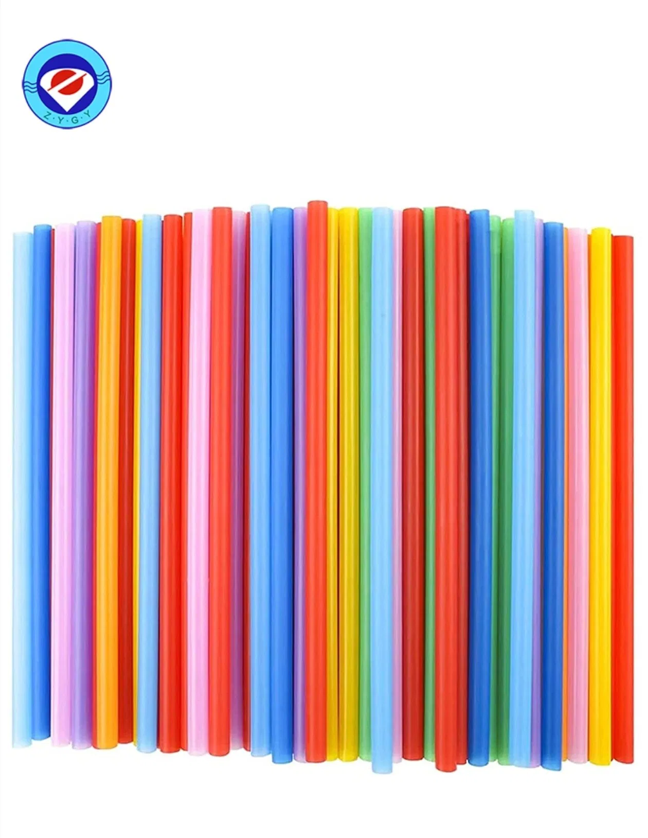 Top Sale Biodegradable Plastic PLA Drinking Straws Colorful Straight Straws Eco Friendly