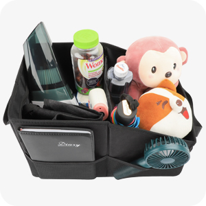 Collapsible Backseat Car Organizer Storage Box Boot Car Trunk Organiser with Handles Storage Boxes