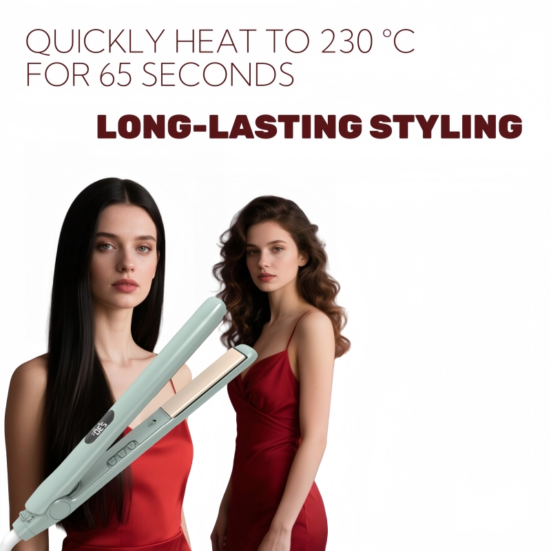Negative Ions Lock in Moisture and Hair Care Does Not Hurt Hair Curls, Straighteners, Household Curling Irons