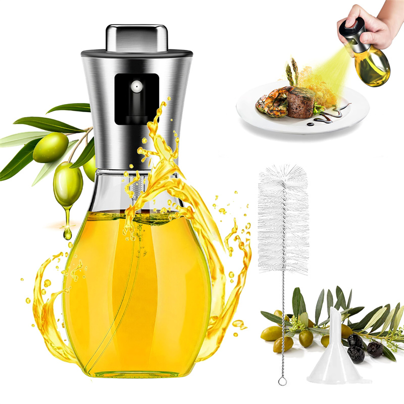 200ml Oil Spritzer Olive Oil Spray Bottle Oil Sprayer Mister for Cooking BBQ Salad Making