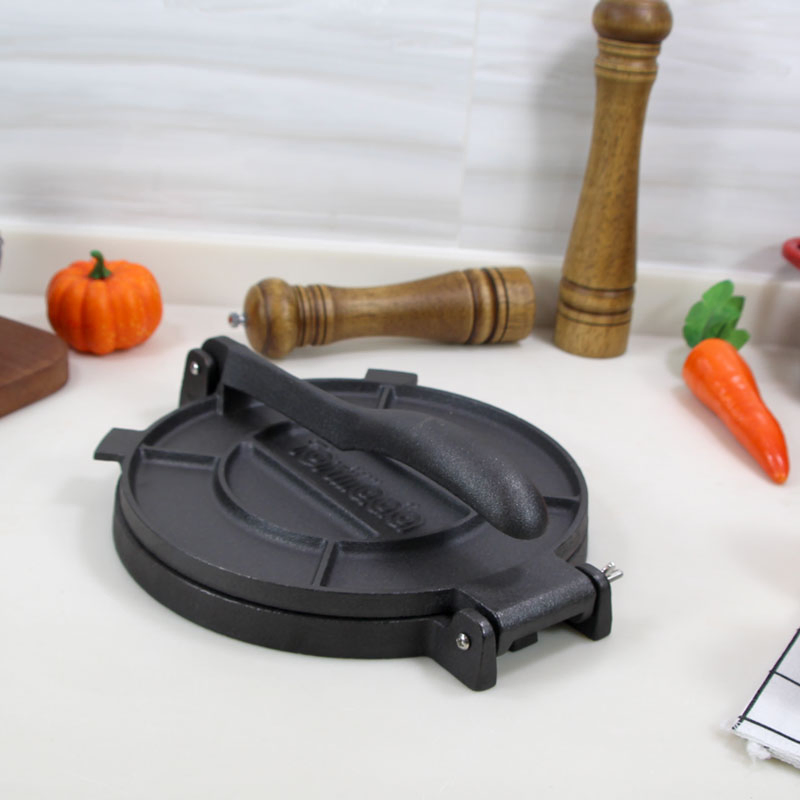 6" 6 Inch 7" Inch 8" 8 Inch 10" 10 Inch Cast Iron Tortillas Press Cast Iron Veggie Enchiladas Press