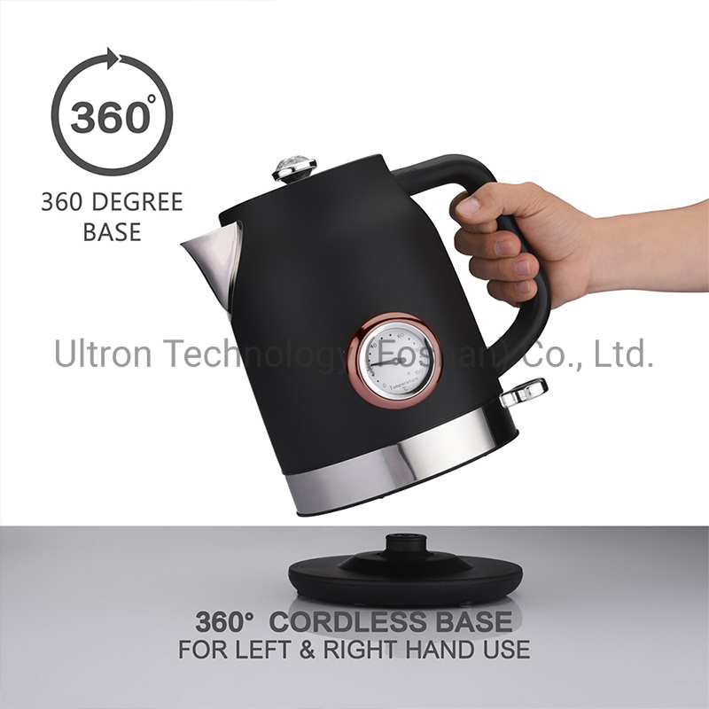 Electric Kettle and 4 Slice Toaster with European design