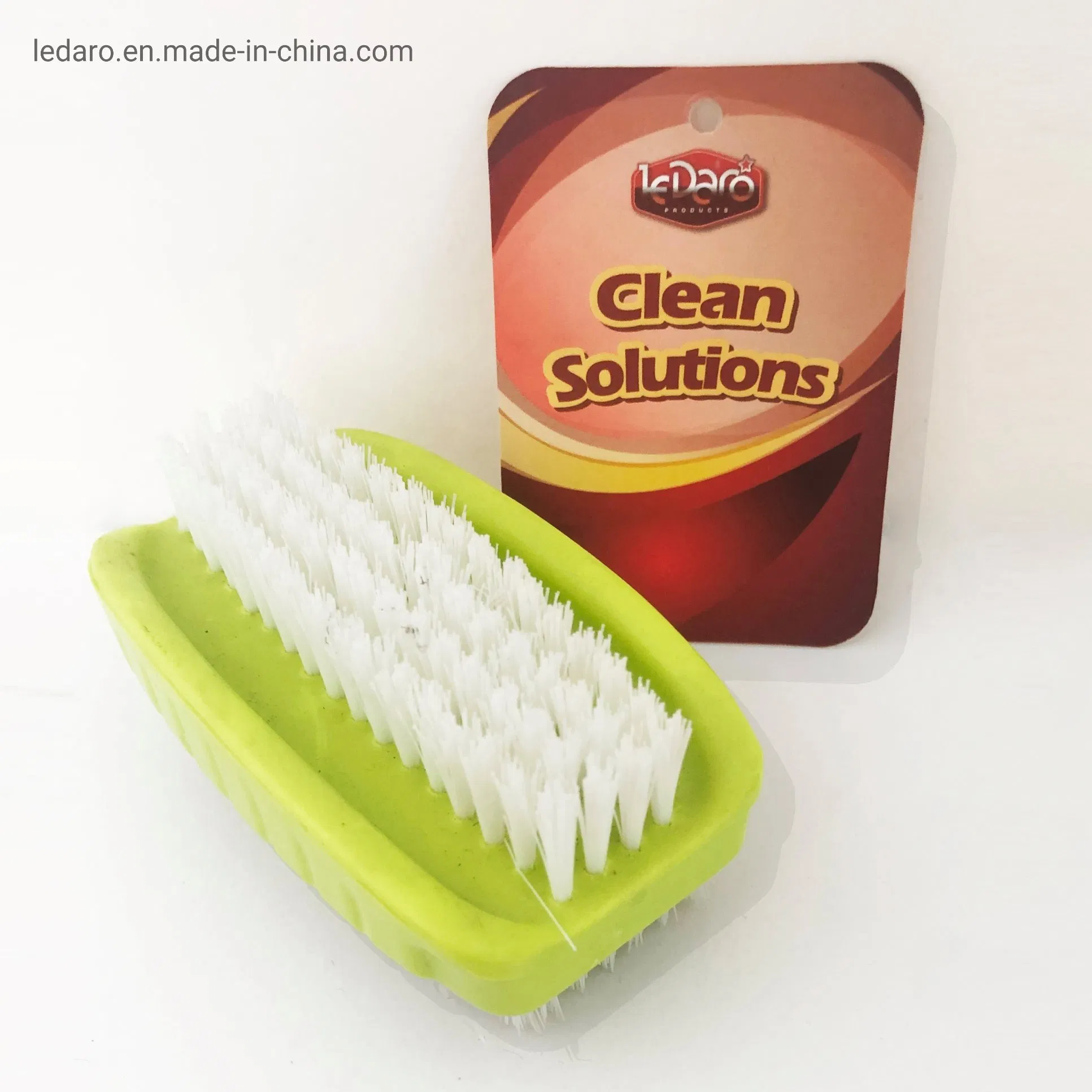 Customized Nail Brush Handle Grip for Cleaning Fingernail Scrub Cleaning Brushes for Toes and Nails Cleaner Double Sided