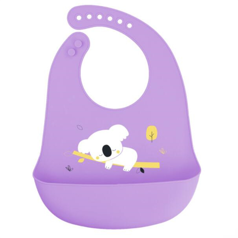Custom Eco-Friendly Comfortable High-Grade Silicone Baby Bibs