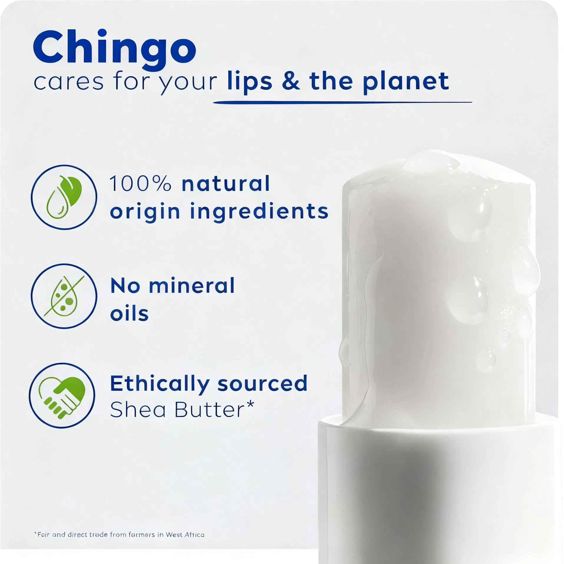 Gentle Hydration for Soft Lips Non-Sticky Long-Lasting Care Lip Balm