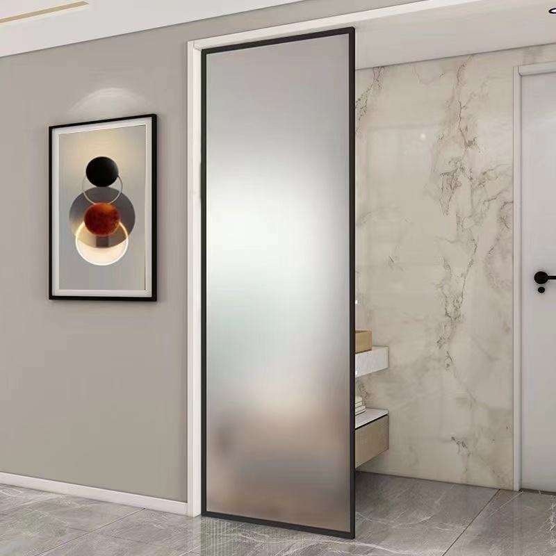 Hot Selling Shower Screen Walk in Fluted Tempered Sliding Door System Glass Shower Panel